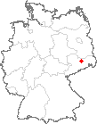 Karte Großenhain, Sachsen
